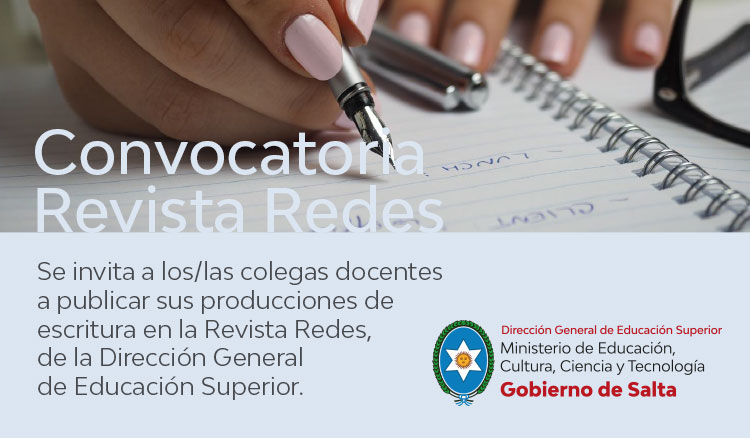 Convocatoria Revista Redes