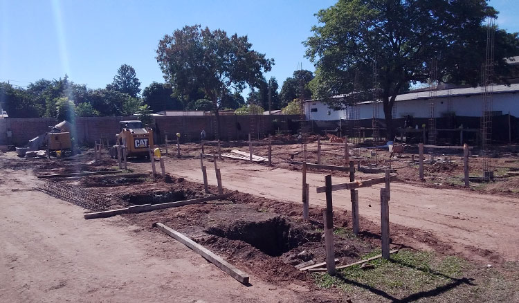 Comenzó la construcción de una nueva sala de nivel inicial en Tartagal