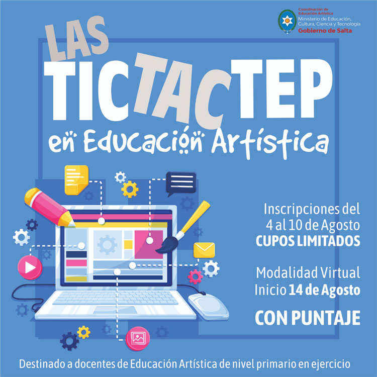 Curso TIC TAC TEP en la Educación Artística