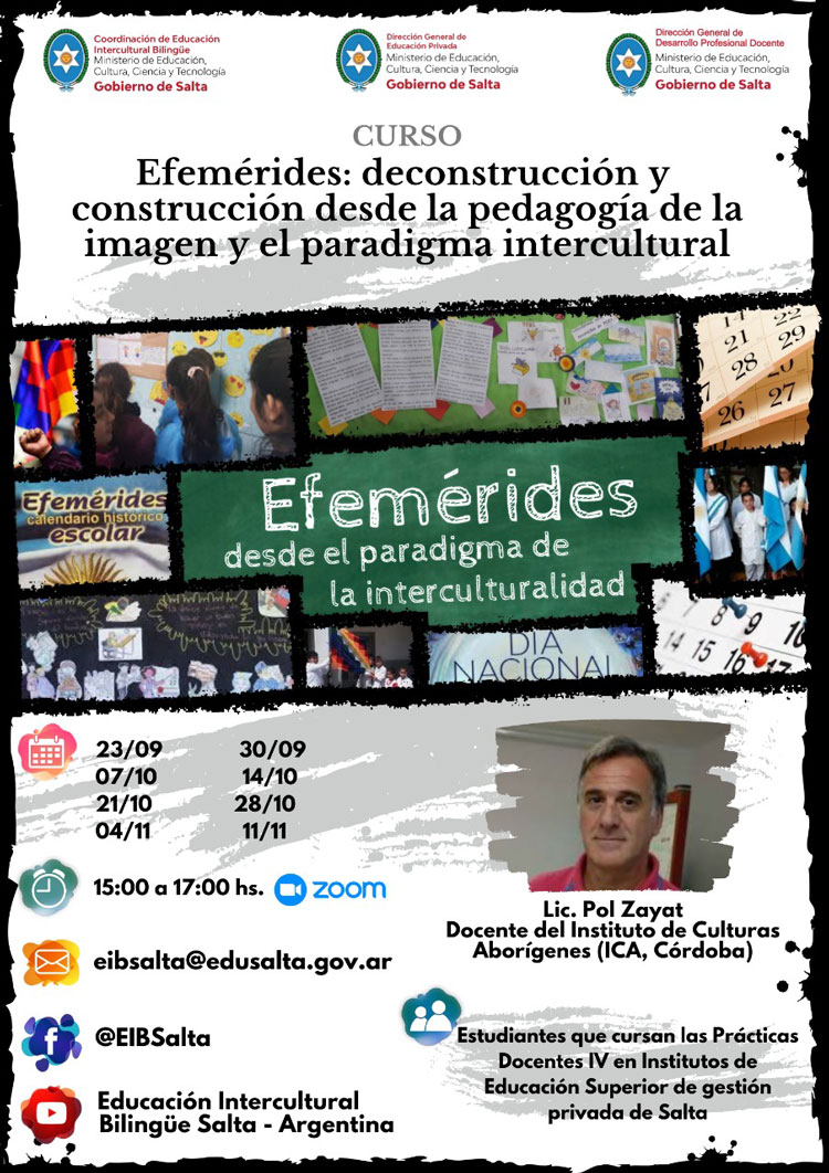 Imagen Curso de formación docente sobre reflexión y planificación de efemérides