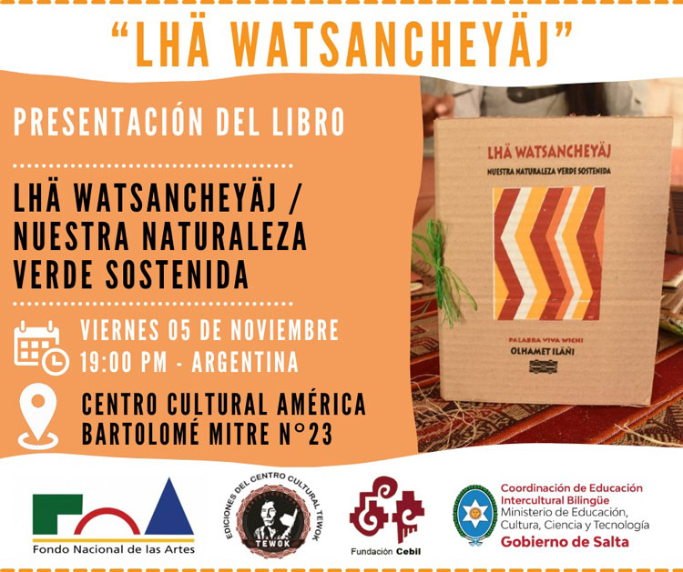 Imagen Presentan un libro de poesía bilingüe en wichí y castellano