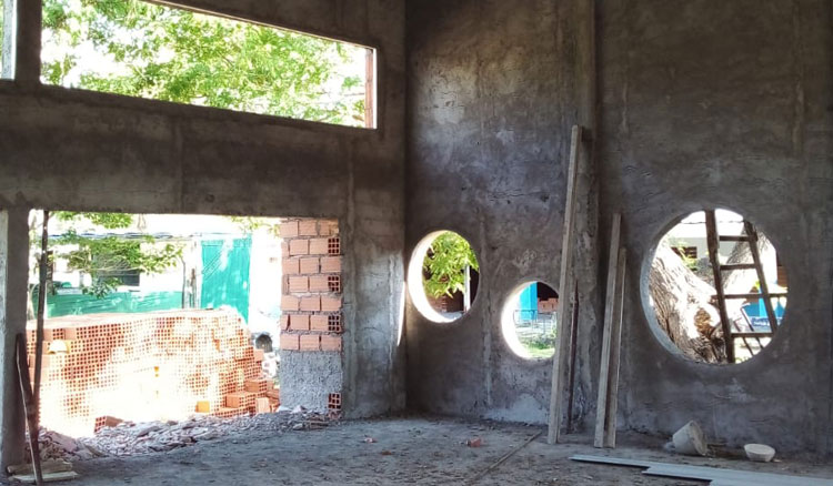 Fotografía Progresan las obras integrales en la escuela Ingeniero Sosa