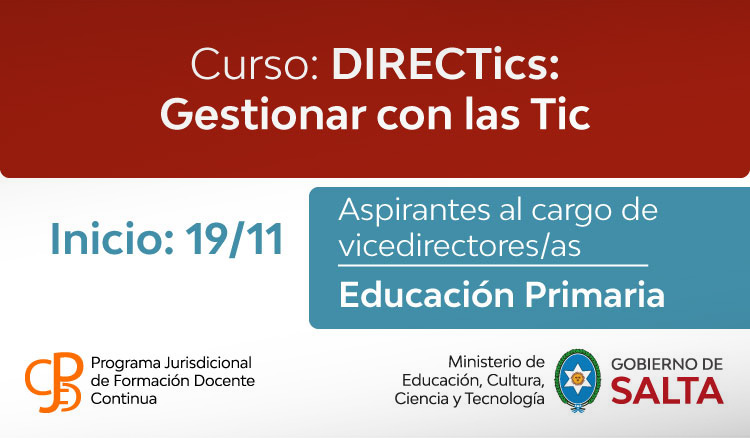 Imagen Curso: DIRECTics: Gestionar con las Tic