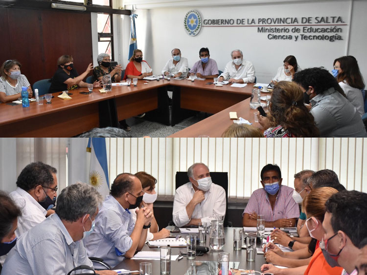 Fotografía El viernes continuará la negociación salarial docente