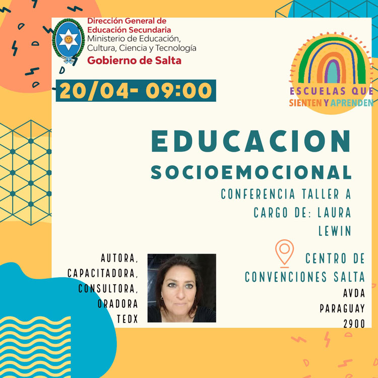 Imagen Conferencia–taller con Laura Lewin sobre Educación Emocional