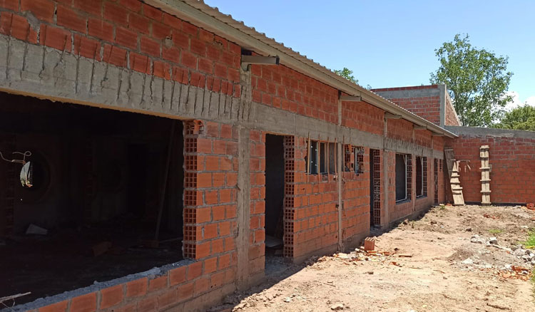 Fotografía Se construye un nuevo edificio para el nivel inicial José Iriarte de Rosario de la Frontera