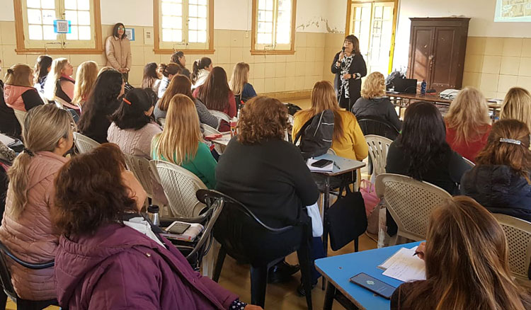 Fotografía Se realizó la Primer Jornada de capacitación Nivel Inicial