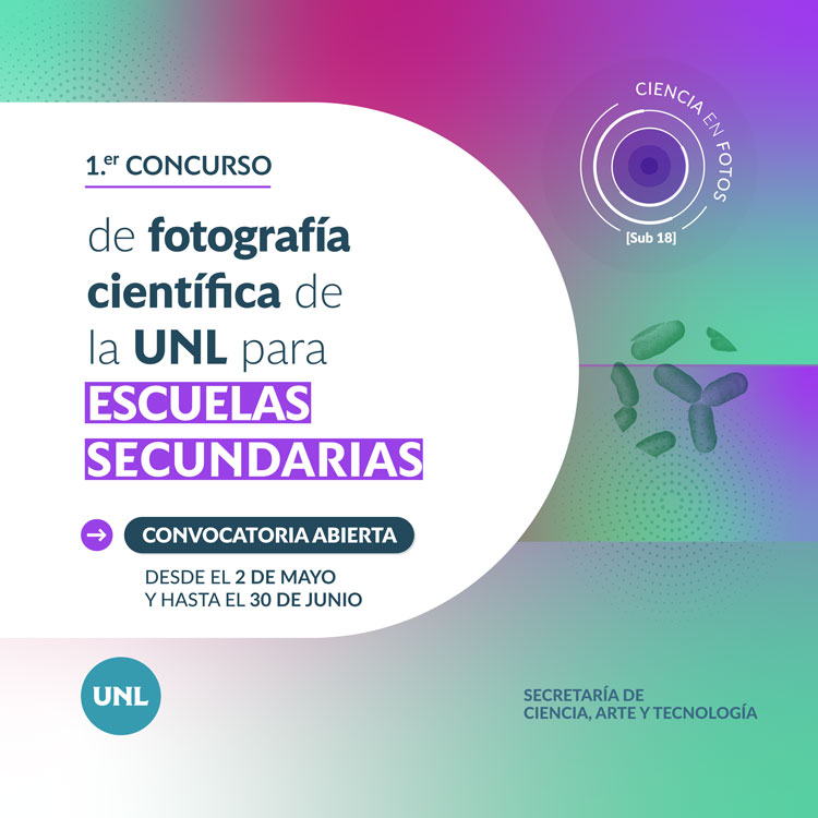 Imagen Primer concurso de fotografía científica para escuelas secundarias