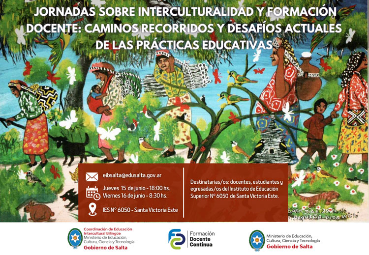 Imagen Jornadas sobre Interculturalidad, Prácticas Educativas y Formación Docente en Santa Victoria Este