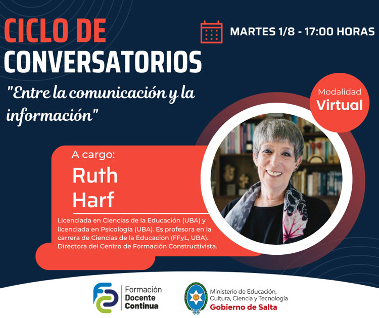 Imagen Ciclo de conversatorios: Entre la comunicación y la información