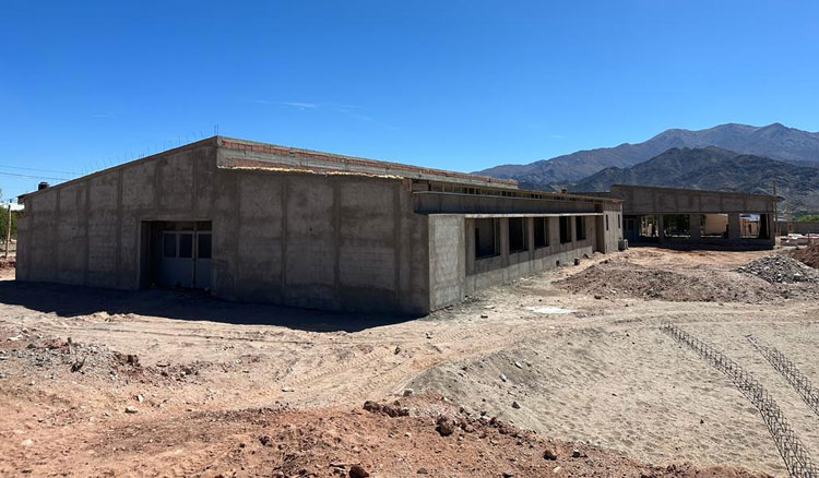 Fotografía Avanza la construcción del nuevo secundario a crear para Cachi