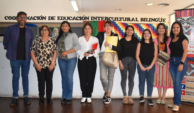 Fotografía: Presentación del avance de los Lineamientos curriculares Lhahanyajay de la cultura, lengua y cosmovisión del pueblo wichí