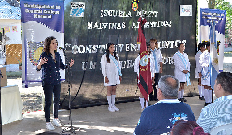 Fotografía: Fueron relevadas en terreno escuelas de Tartagal y Mosconi