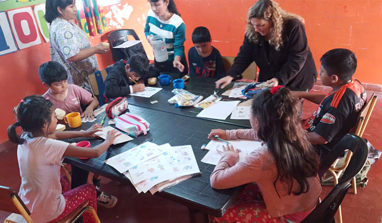 Fotografía: Educación acompaña el proceso de aprendizaje de estudiantes de nivel primario