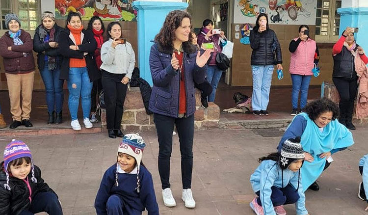 Fotografía: Destacan la labor en Metán del programa de fortalecimiento de la alfabetización