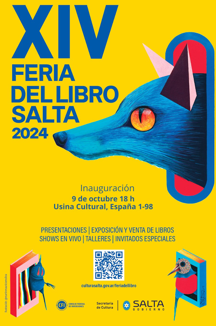 Imagen: Feria del libro Salta 2024