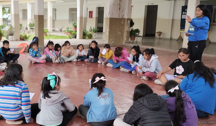 Fotografía: El bullying fue la temática abordada en Escuelas Abiertas y Deporte Escolar