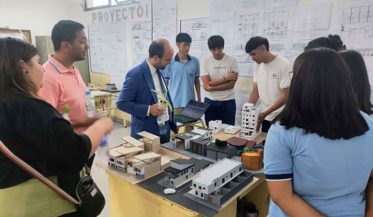 Fotografía: Expo Técnica: capacidad y proyección en la escuela Juana Azurduy de Padilla