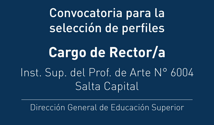 Imagen Primera Convocatoria a Concurso de Cargo de Rector/a