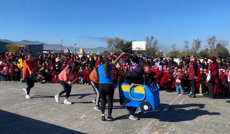 Fotografía: Cientos de niños y niñas celebraron con Zumba Kids el cierre del mes de los jardines