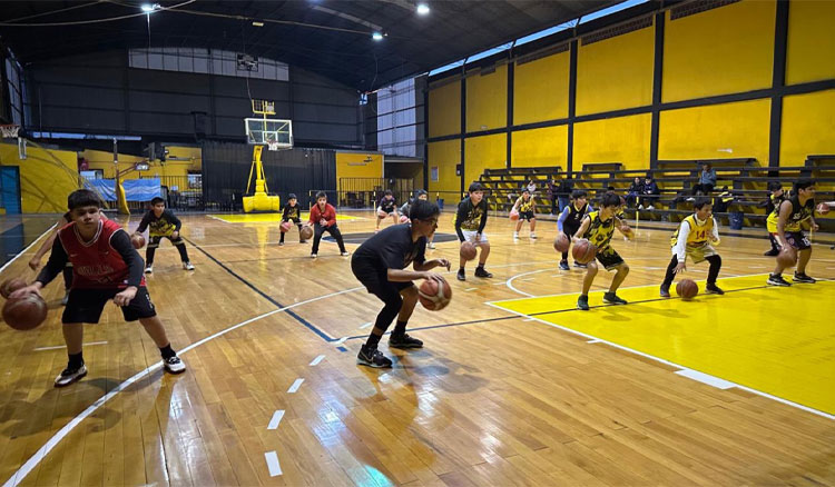 Docentes y talleristas se capacitan en básquet, vóley y handball Fotografía: Docentes y talleristas se capacitan en básquet, vóley y handball