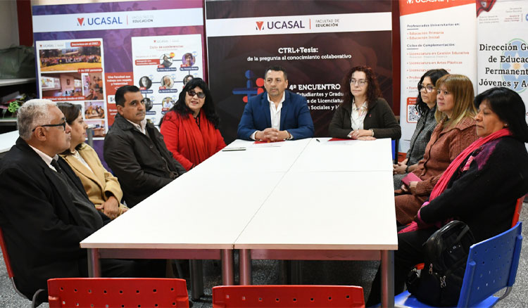 Fotografía: Educación y la UCASal acordaron mejoras para la enseñanza de jóvenes y adultos