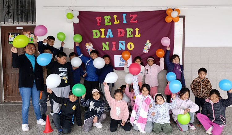 Fotografía: En 50 escuelas se celebró el Día del Niño