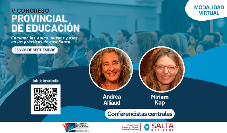 Están abiertas las inscripciones para el V Congreso Provincial de Educación Imagen: Están abiertas las inscripciones para el V Congreso Provincial de Educación