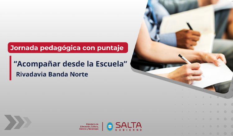 Fotografía: Jornada pedagógica con puntaje para la comunidad educativa de Rivadavia Banda Norte