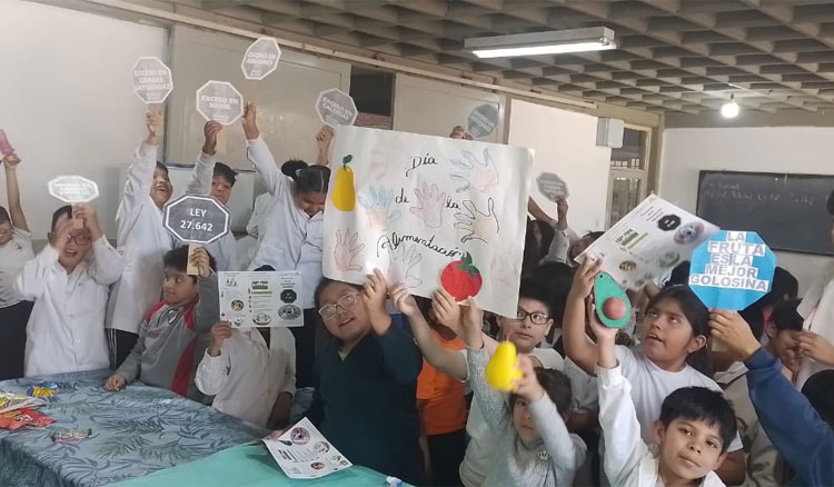 Fotografía: Educación promueve una buena alimentación