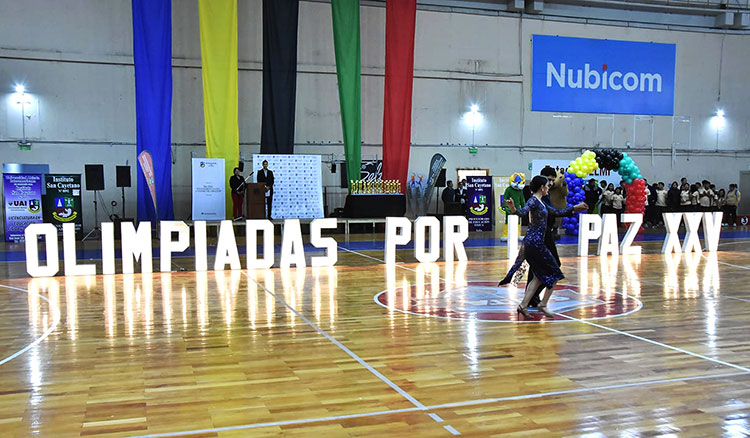 Fotografía: Comenzaron las 25° Olimpiadas por la Paz