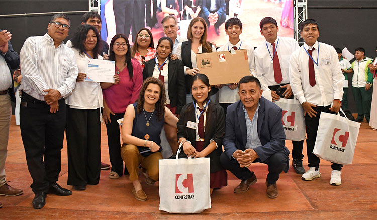 Fotografía: La escuela técnica de Isla de Cañas ganó el concurso “Diseño de una plaza vecinal”