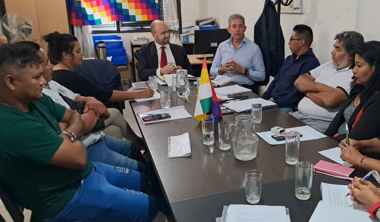 Fotografía: Educación recibió a los vocales del IPPIS para fortalecer el acompañamiento intercultural