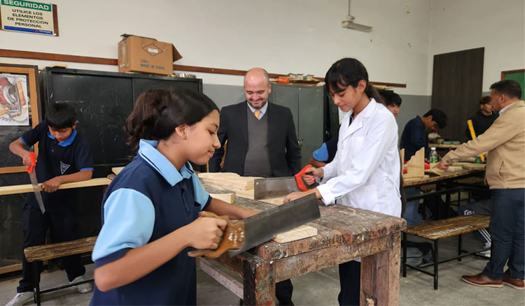 Fotografía: Más de 250 estudiantes iniciaron las clases en la modalidad de Educación Profesional Secundaria