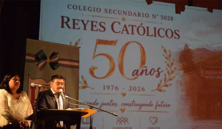Fotografía: Celebraron el 50° aniversario del colegio Reyes Católicos