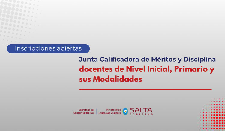 Imagen: Están abiertas las inscripciones para docentes de Nivel Inicial, Primario y sus Modalidades