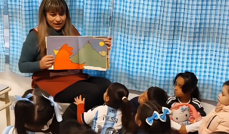 Fotografía: La lectura fue protagonista en los jardines de infantes con la IV Jornada Institucional 'Salta abre mundos'' title=