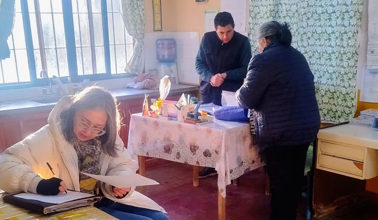 Fotografía: Educación supervisó comedores escolares en el departamento de General Güemes