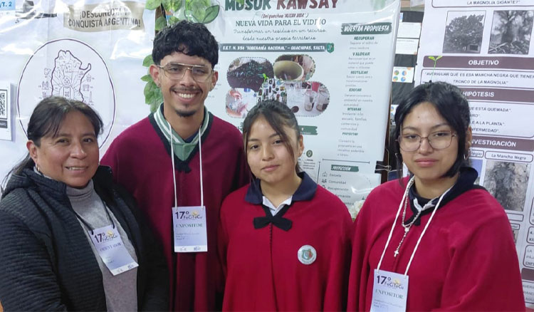 Estudiantes de Guachipas representarán a la Argentina en un encuentro internacional de Ciencia y Tecnología