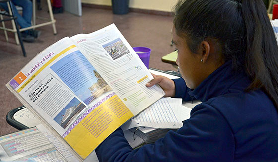 En aulas temáticas los alumnos del colegio Ciudad del Milagro mejoran el aprendizaje En aulas temáticas los alumnos del colegio Ciudad del Milagro mejoran el aprendizaje