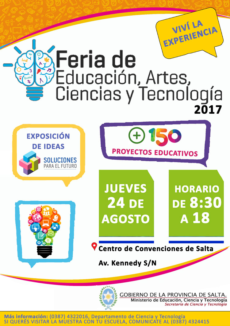 Se inaugura la Feria de Educación, Artes, Ciencias y Tecnología Se inaugura la Feria de Educación, Artes, Ciencias y Tecnología