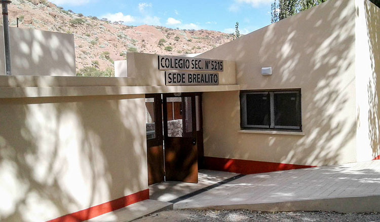 En Seclantás finaliza la construcción de dos nuevos edificios escolares