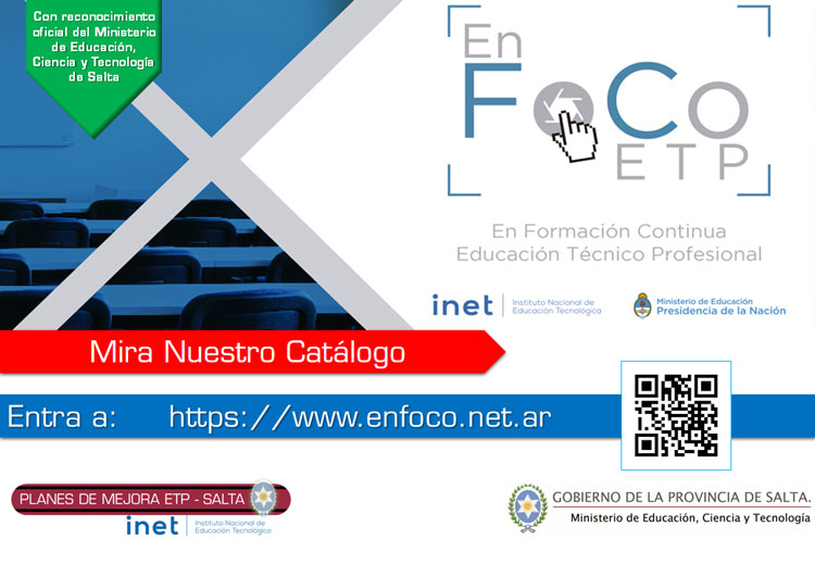 Cursos virtuales gratuitos con puntaje docente En foco ETP