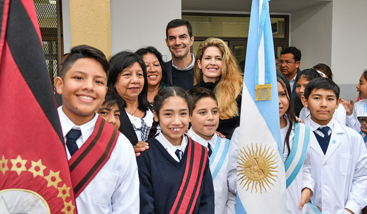 El gobernador Urtubey inauguró el nuevo edificio de la escuela de Educación Especial de Chicoana