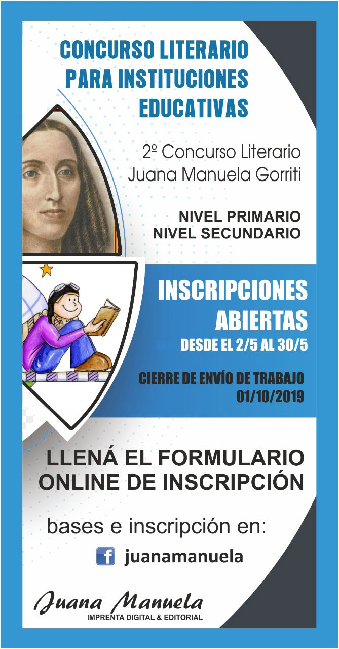 2° Concurso Literario “Juana Manuela Gorriti”