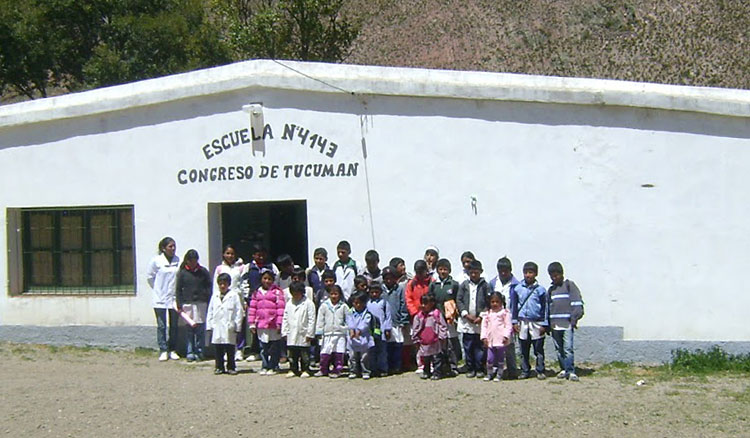 Viaje solidario de los  Alumnos de la EET N° 3138 a Iruya