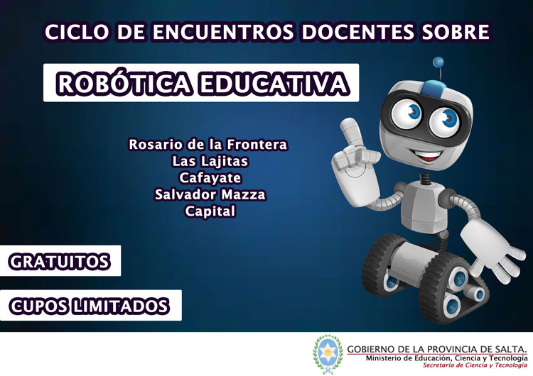 Inicia el ciclo de encuentros docentes sobre Robótica Educativa