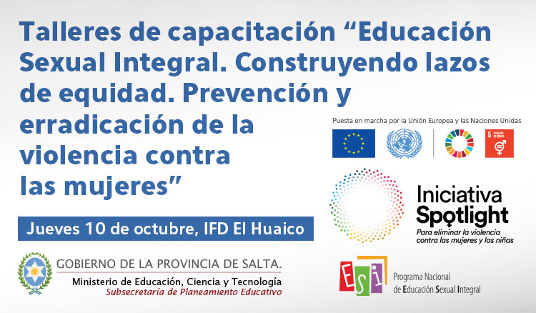 Talleres de capacitación “Educación Sexual Integral...