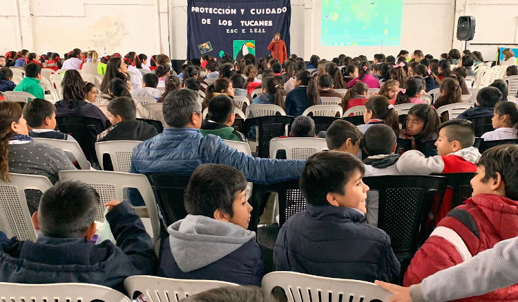 Escuelas del interior participaron de charlas de divulgación científica