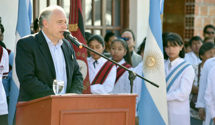 El ministro Cánepa inauguró el ciclo lectivo de nivel inicial